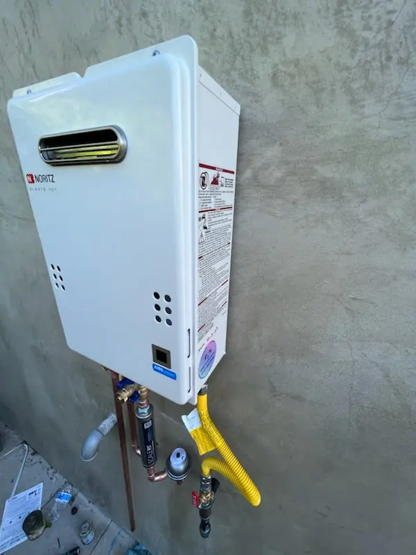 Tankless water heater installation for Somersetin homes